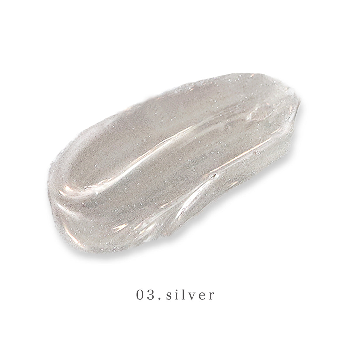 ミラーパウダー ( 03 silver ) ジェルネイル - deumoon
