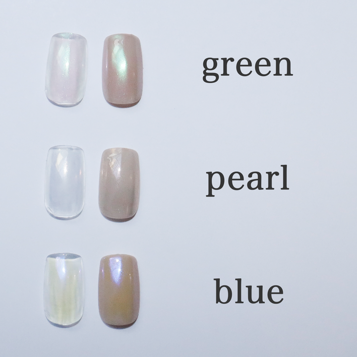 オーロラパウダー ( green/blue/pearl )